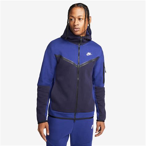 nike tech fleece blue